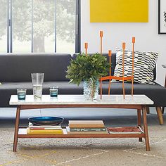 Reeve Mid Century Rectangular Coffee Table And West Elm Reeve Mid Century Rectangular Coffee Table Online At Johnlewis