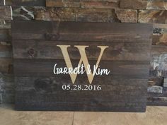 Rustic Hand Painted Pallet Wooden Guestbook By BBSIGNSDESIGNS Rustic Hand Painted Pallet Wooden Guestbook By BBSIGNSDESIGNS