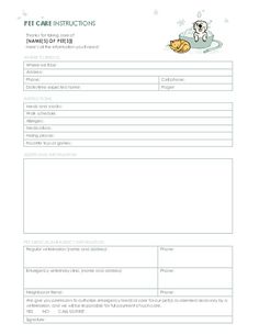 Cat Adoption Event Cage Card Template Cat Adoption Event Cage Card Template
