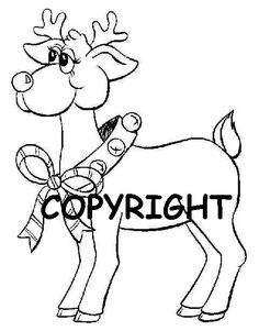 deer faun Wood Mounted Rubber Stamp 2 x 4 1//2/" Free Shipping