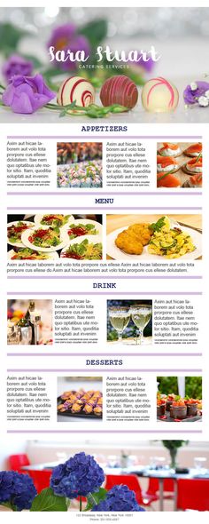 10 best email templates for catering services images catering catering email template