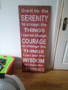 Serenity Prayer Wall Decor serenity prayer chic home decor wood sign wall artcasigndesign Serenity Prayer Wall Decor serenity prayer chic home decor wood sign wall artcasigndesign