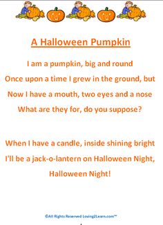 jack o lantern poem for kids halloween poems printable halloween poems for kids - Funny Halloween Poems For Kids jack o lantern poem for kids halloween poems printable halloween poems for kids - Funny Halloween Poems For Kids