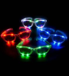 Flashing Pacifiers ~ Multi Color LED Glow Lights wholesale 2 dozen 24