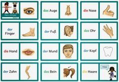 Körper kennenlernen spiele