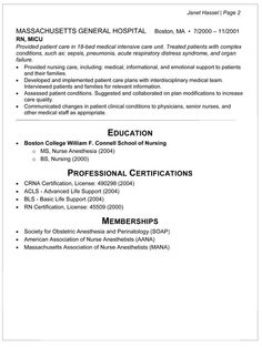 Anesthetist Nurse Sample Resume Classy Resume Nurse Resume Example Resumes Pinterest Resume Examples Anesthetist Nurse Sample Resume Awesome Resume Nurse Resume Example Resumes Pinterest Resume Examples