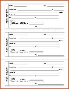 printable rent payment receipt pdf free rent invoice template