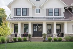 modern craftsman farmhouse exterior chic brookside parkinson indiana appeal whittney industrial schemes interior exteriors bm colors designs remodel houses curb