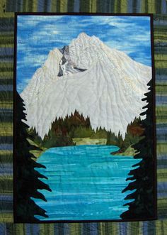 73 best mountain quilt ideas images on pinterest landscape quilts