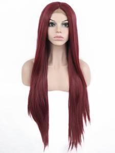 Hair Extensions & Wigs 100% Quality Sylvia Black Ombre Wine Red Braided Box Braid Wig Synthetic Lace Front Wigs Heat Resistant Fiber Hair Natural Hairline For Women
