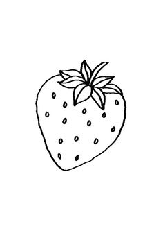 Printable Fruits Strawberry Coloring Pages Printable Fruits Strawberry Coloring Pages
