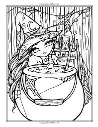 Image Result For Hannah Lynn Enchanted Halloween A Whimsy Girls Fantasy Coloring Book