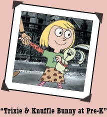 my daughter loves the knuffle bunny books