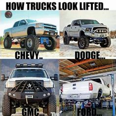 60 Best Ford Vs Chevy Images Truck Memes Pics Ford Found On Road Dead Lifted Trucks Quotes Chevy
