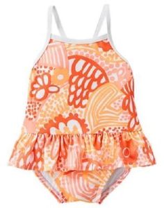 GYMBOREE SWIM SHOP PINK w// ANGEL FISH REVERSIBLE BUCKET HAT 2 3 4 5 NWT