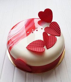 Stampo per torta numero 6 L/éku/é Celebrate colore rosso