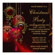 21 Best Christmas Party Invitation Templates Images Christmas Party Invitation Templates