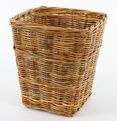 Brown 40 x 39 x 30 cm Red Hamper Bakers Display Wicker Tray
