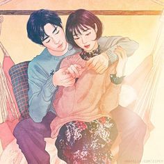 كيف اثير زوجي بالكلام والحركات طرق لتصبحي لا تقاومين لزوجك Korean Artist Art Love Couple Illustration Art