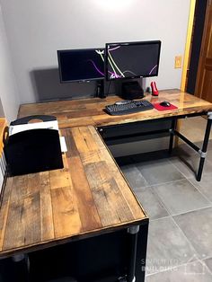 Homemade Desks diy rustic office desk | homemade desks | pinterest | rustic Homemade Desks diy rustic office desk | homemade desks | pinterest | rustic