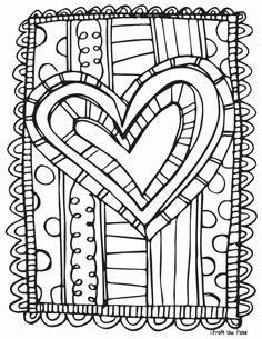 Valentines Coloring Page For Adults And Grown Ups Printable