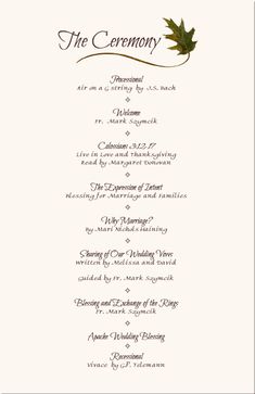 wedding program templates free wording program samples program