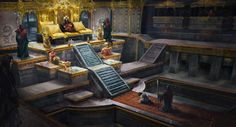 throne room deviantart fantasy castle king throneroom concept kings rooms emperor bedroom god landscape artwork deviant casual guild landscapes explore