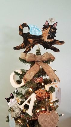 Cat Christmas Tree Toppers Holidays Decorations Angel Traditional Tortoiseshell Cat Christmas Tree Toppers Holidays Decorations Angel Traditional Tortoiseshell