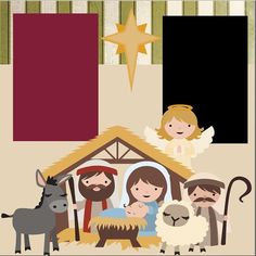 scrapbook page kit christmas pageant premade scrapbook pages 2 page christmas pageant ideas