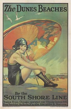 Los Angeles County circa 1930 Advertising Poster