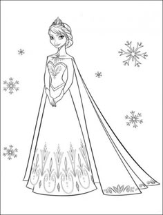 35 FREE Disneys Frozen Coloring Pages Printables Free Printable For Kids