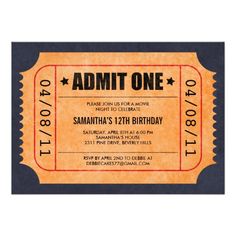 7 best ticket invitations images ticket invitation invitation