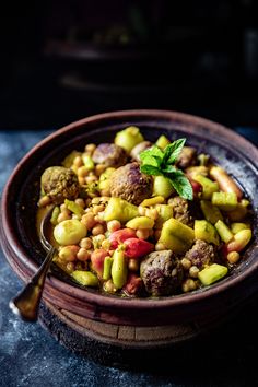 Tajine De Concombres Radis Et Boulettes Marocaines Recette Tajine Recette Concombre Cuit Concombre Cuit