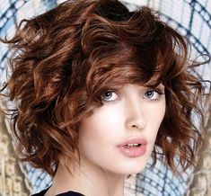 Le Migliori 26 Immagini Su Tagli Capelli Ricci Del 2017 Corti