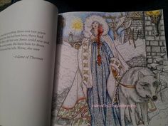 Game Of Thrones Coloring Page Sansa
