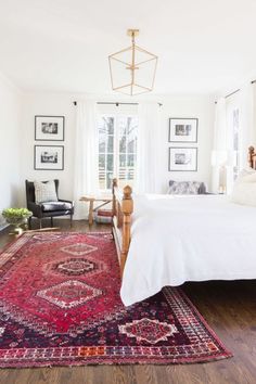 340 Best Bedroom Vintage Modern Images On Pinterest In 2018 Simple With Bright Rug Bedroom White Walls Bedding Antique Seating