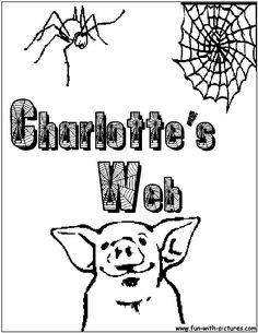 charlottes web coloring page 15png 8001050 coloring pages charlottes web pinterest cake tutorial