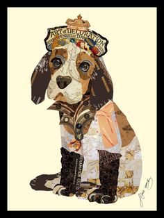 Hand Signed by Alex Zeng Framed Wall Art Empire Art Direct Doberman Pinscher