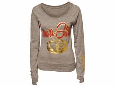 X-Large Charcoal NCAA Iowa State Cyclones Womens Wool Blend Sweater
