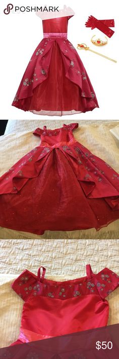 Brand New Elena of Avalor Ball Gown Classic Child Costume