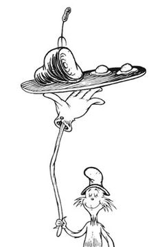 Image For Free Hand Green Eggs And Ham Printable Dr Seuss Coloring Pages Online Kids