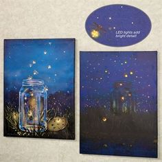 lighted canvas wall art