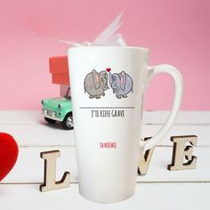 pr/énom cadeau anniversaire tasse /à caf/é cadeau personnalis/é Mug /à personnaliser Petit Renard