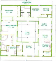 Easy Home Plans long narrow house with possible open floor plan | for the home Easy Home Plans long narrow house with possible open floor plan | for the home