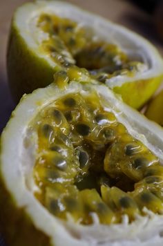 frisches Obst Gemüse für die Wohnung den Wintergarten frisch ernten Granadilla