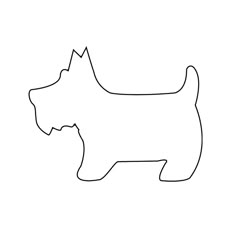 dog template printable