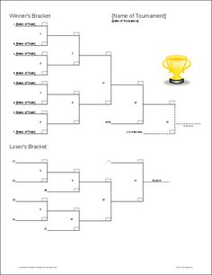 115 free printable tournament brackets and betting grids for sports basketball bracket template