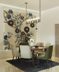 74 Best Dining Rooms Images On Pinterest In 2018 Diners Green Is Having A Moment In This Oriental Style Living Room Diningroom Luxury
