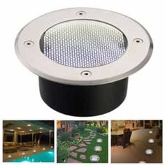 1 Pc, Pure White Quistal Weatherproof Stainless Steel Outdoor Solar Power 8 LED In Ground Bulbs Light Lamp Decking Buried Lamp Brick Lights Path Way Garden Under Ground Deck Yard Patio Landscape Decoration Step Solar Lights White 1 Pc, Pure White Quistal Weatherproof Stainless Steel Outdoor Solar Power 8 LED In Ground Bulbs Light Lamp Decking Buried Lamp Brick Lights Path Way Garden Under Ground Deck Yard Patio Landscape Decoration Step Solar Lights White