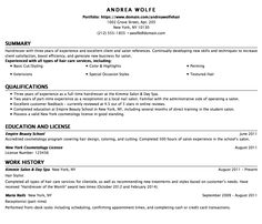 le cordon bleu optimal resumes